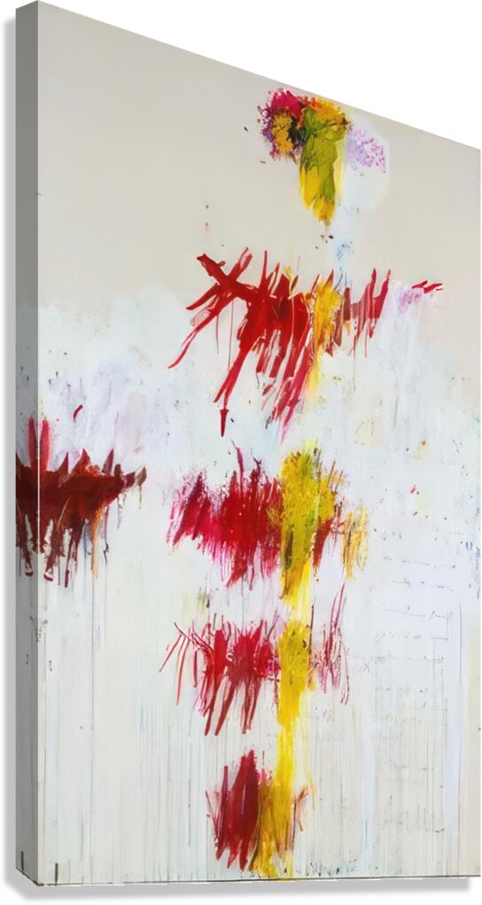 Art by Cy Twombly 15 Canvas Print