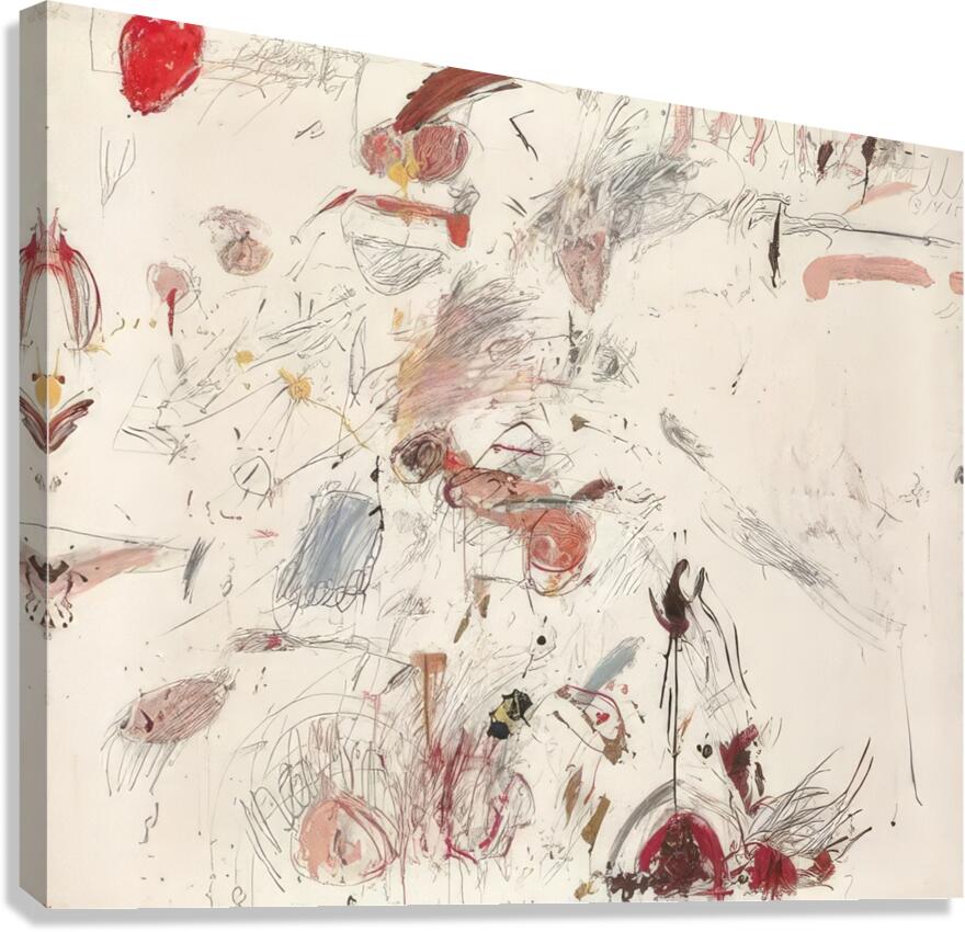 Art by Cy Twombly 34 Canvas Print