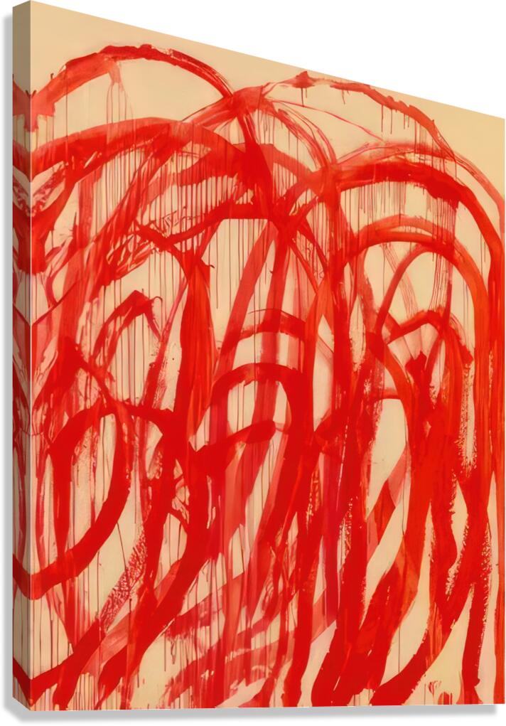 Art by Cy Twombly 45 Canvas Print
