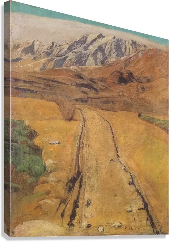 Art by Ferdinand Hodler  18 Canvas Print
