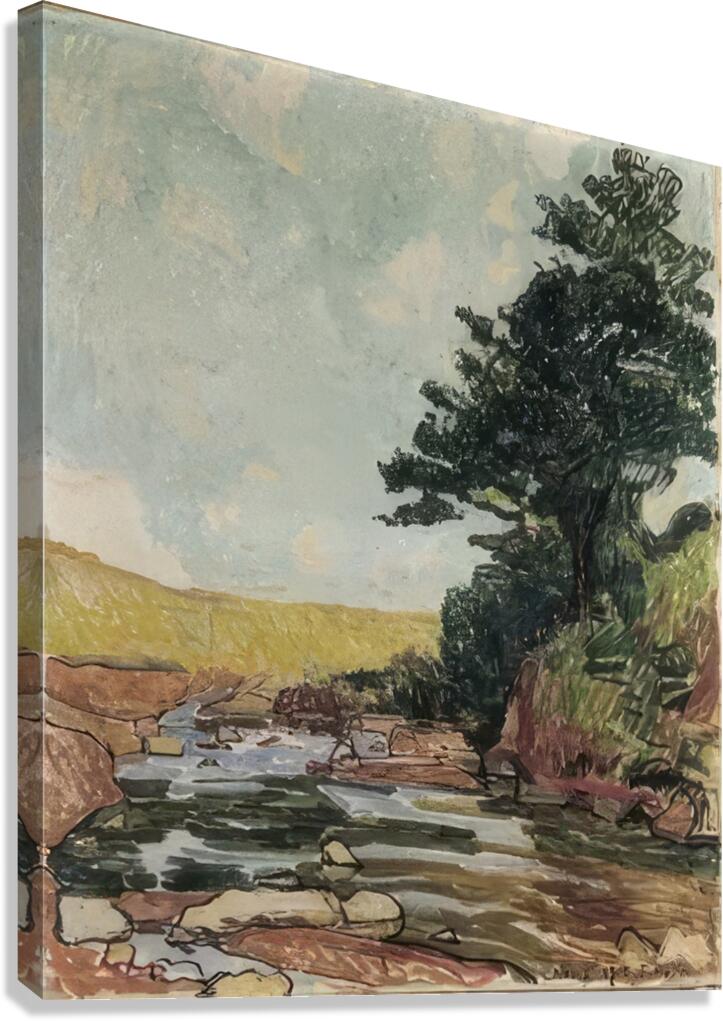 Art by Ferdinand Hodler  24 Canvas Print