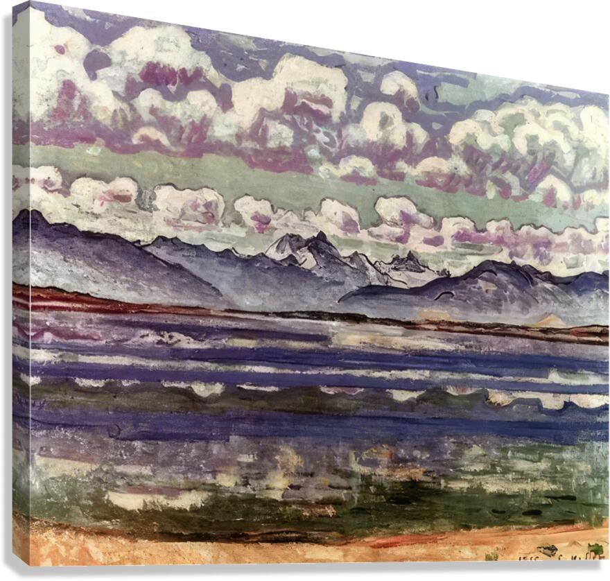Art by Ferdinand Hodler  12 Canvas Print
