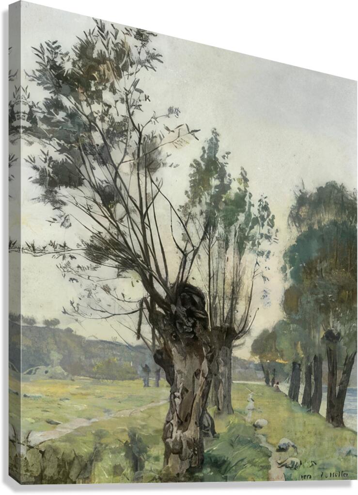 Art by Ferdinand Hodler  22 Canvas Print