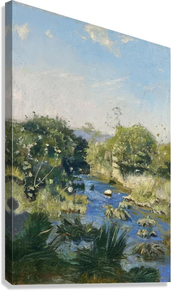 Art by Ferdinand Hodler  49 Canvas Print