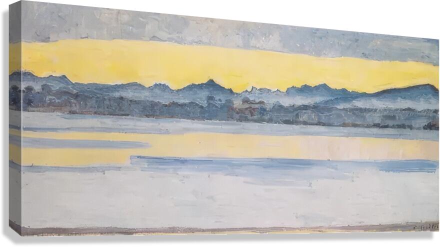 Art by Ferdinand Hodler  51 Canvas Print