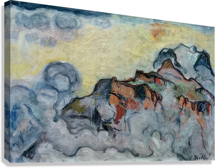 Art by Ferdinand Hodler  60 Canvas Print