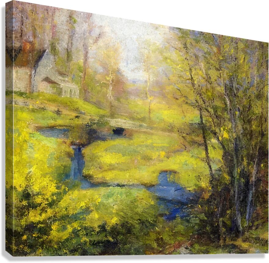 Robert Vonnoh 10 Canvas Print