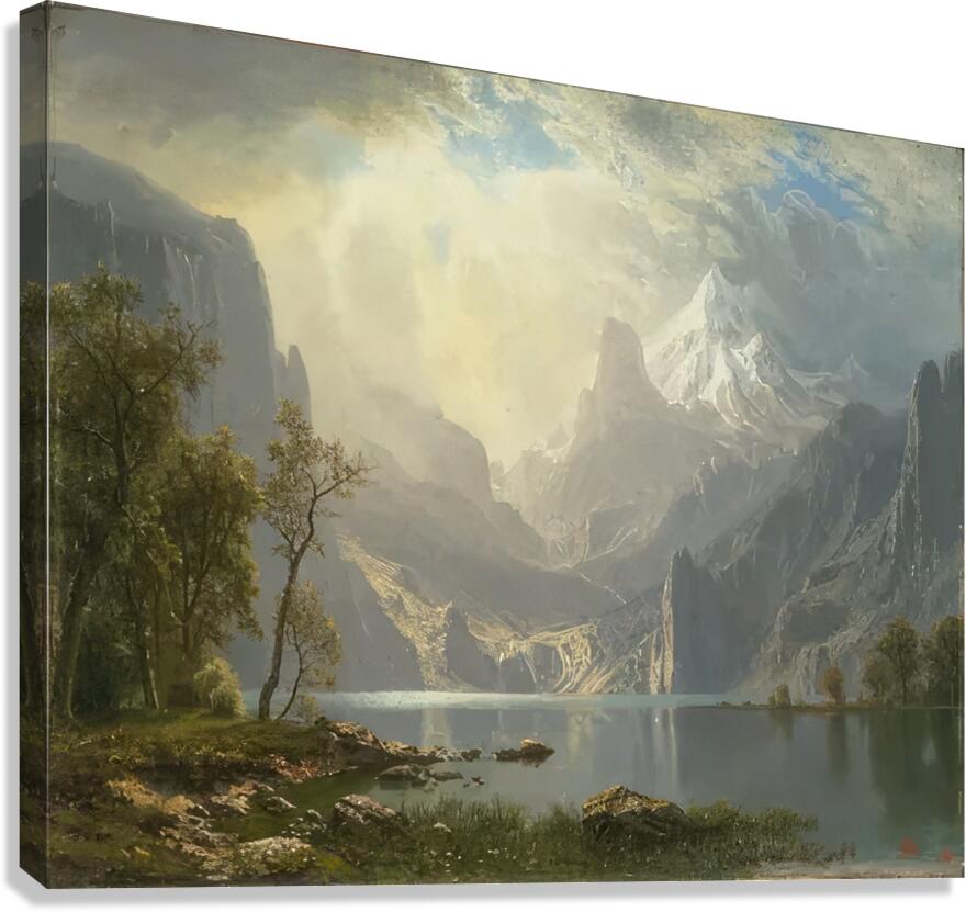 Albert Bierstadt 12 Canvas Print