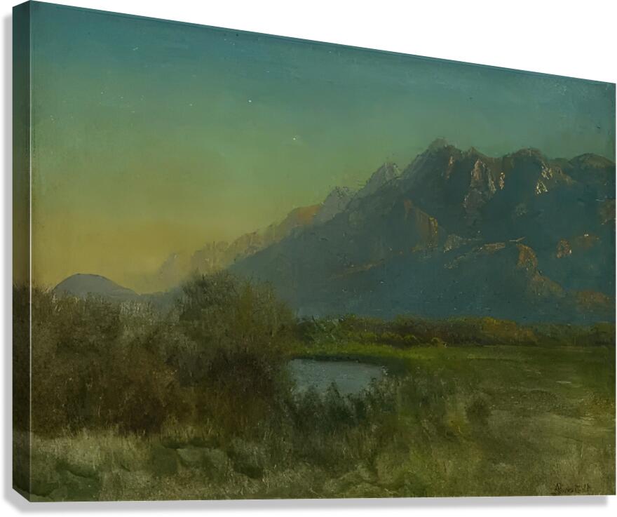 Albert Bierstadt 20 Canvas Print