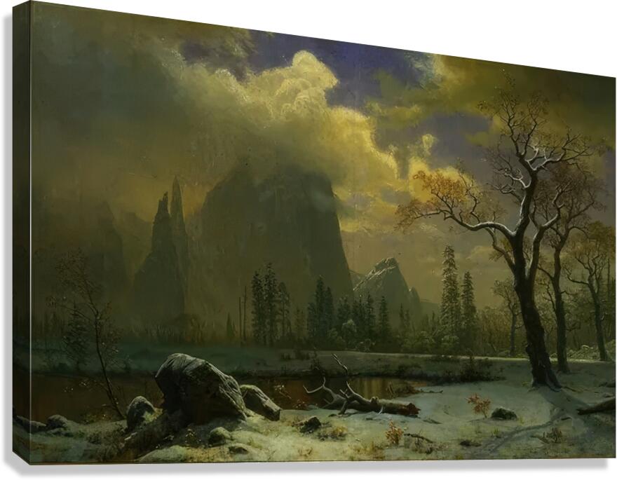 Albert Bierstadt 26 Canvas Print