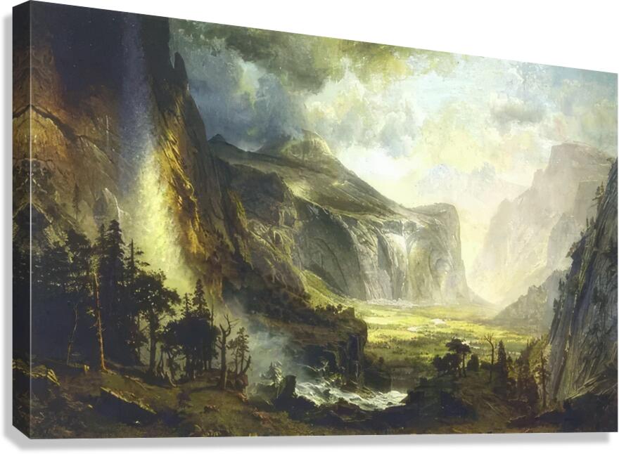 Albert Bierstadt 32 Canvas Print