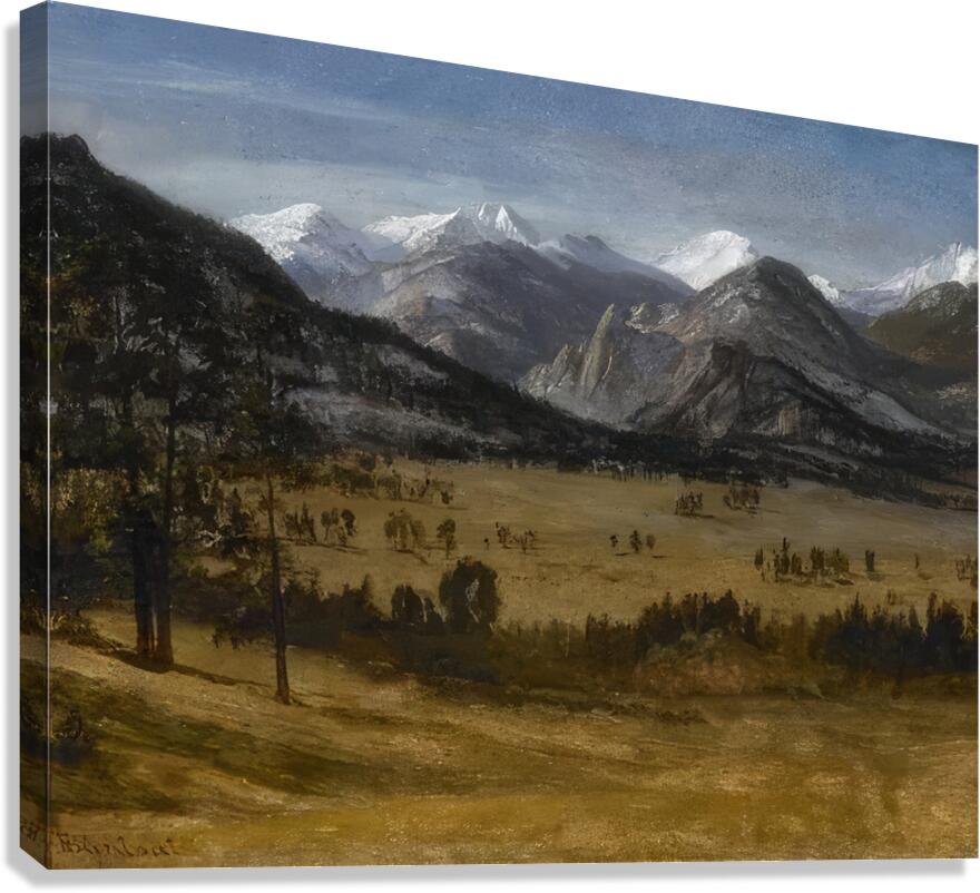 Albert Bierstadt 33 Canvas Print