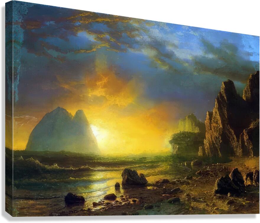 Albert Bierstadt 48 Canvas Print