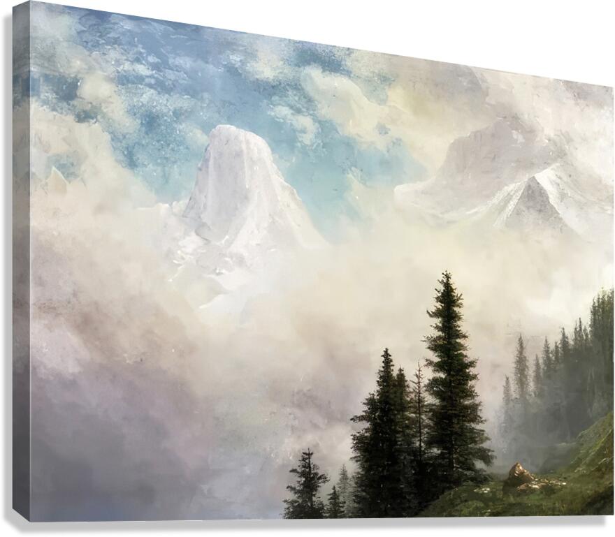Albert Bierstadt 49 Canvas Print
