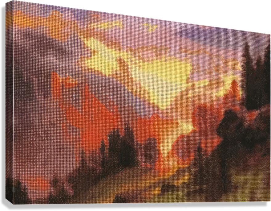 Albert Bierstadt 8 Canvas Print