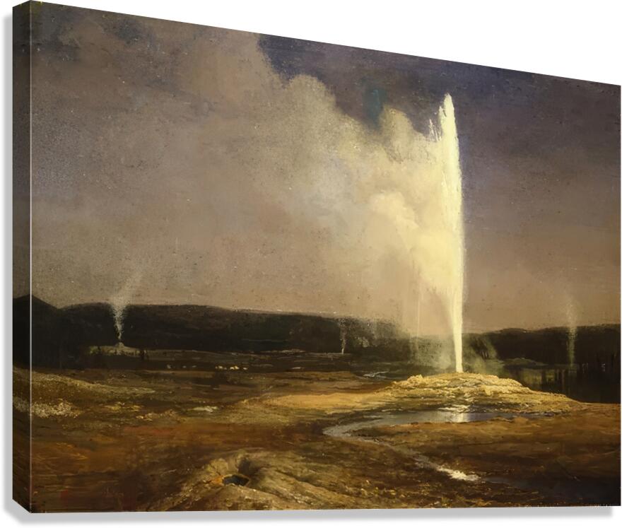 Albert Bierstadt 34 Canvas Print