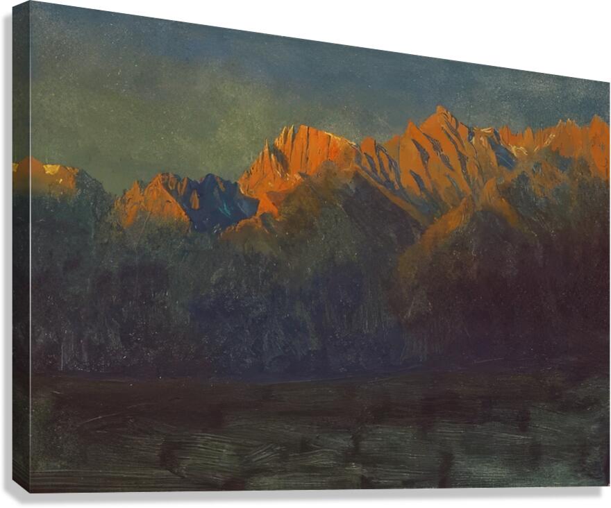 Albert Bierstadt 35 Canvas Print