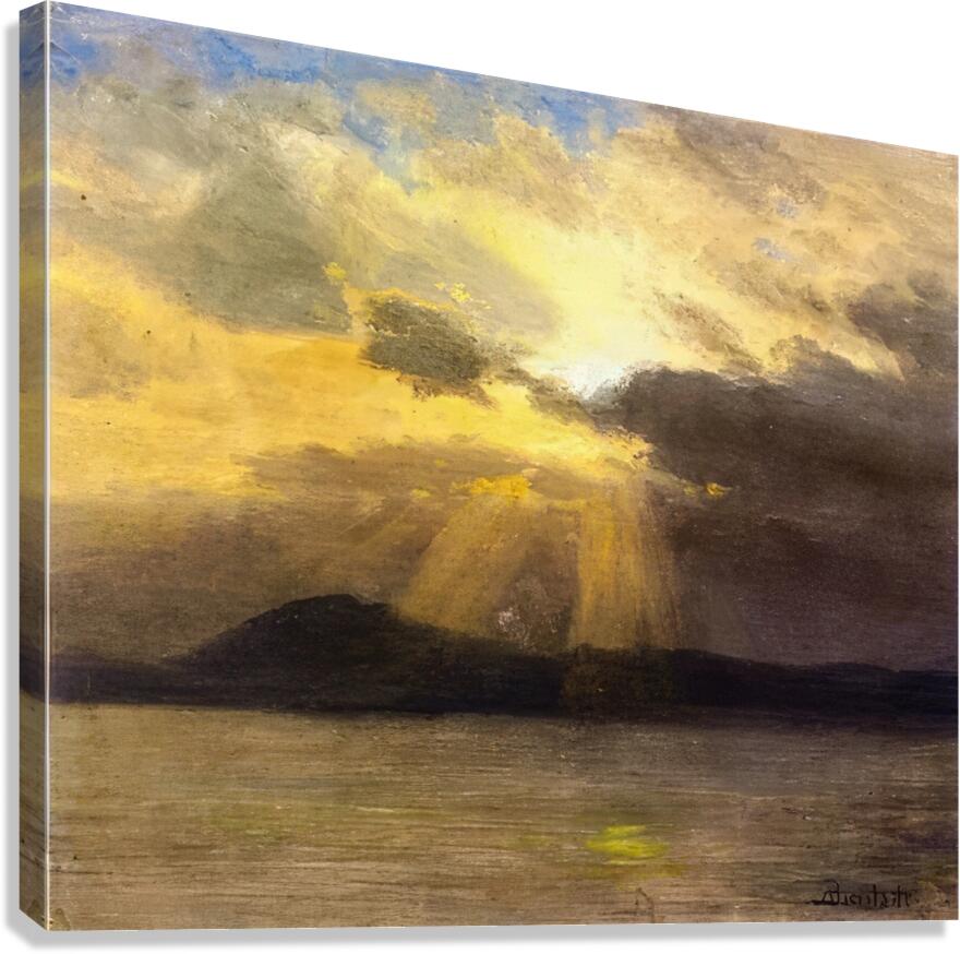Albert Bierstadt 51 Canvas Print
