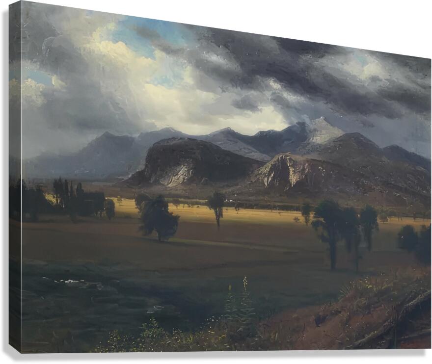 Albert Bierstadt 55 Canvas Print