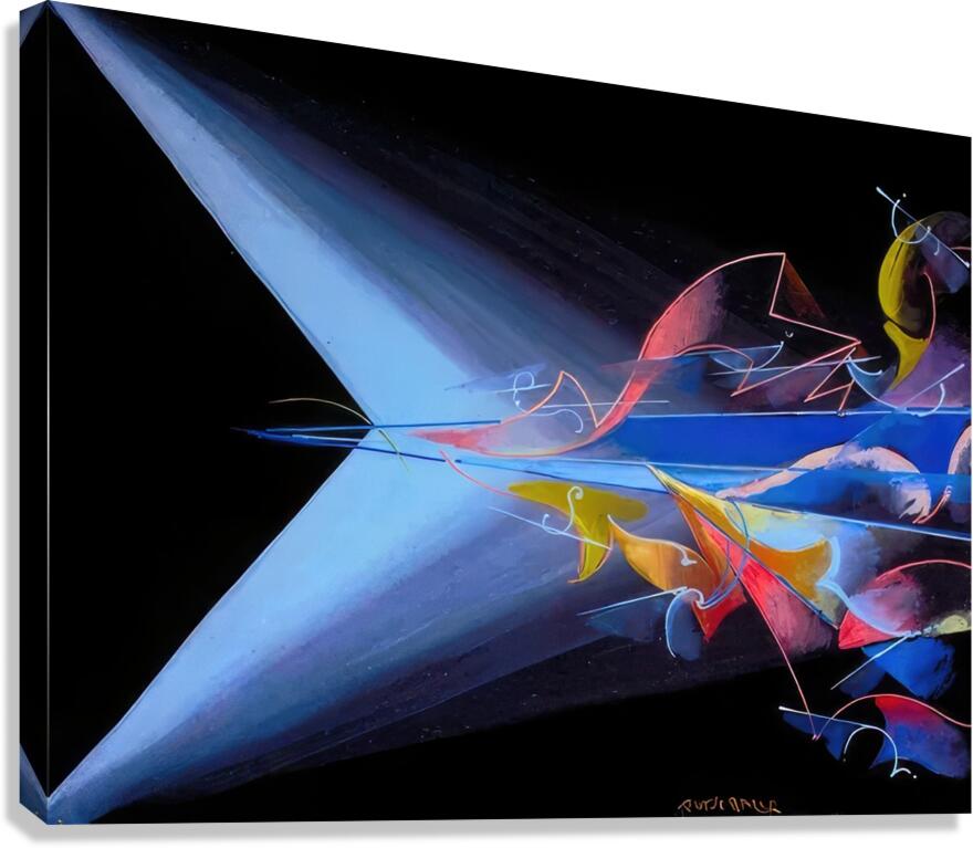 Artwork by Giacomo Balla  4 Canvas Print