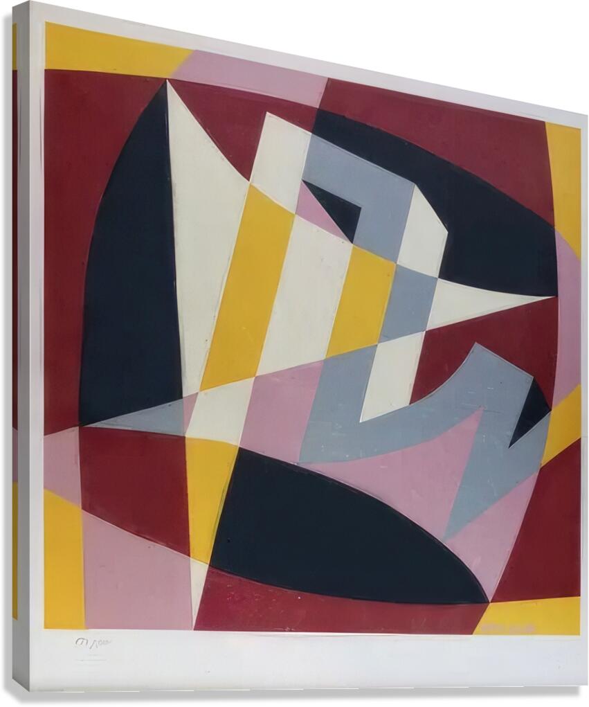 Artwork by Giacomo Balla  5 Canvas Print