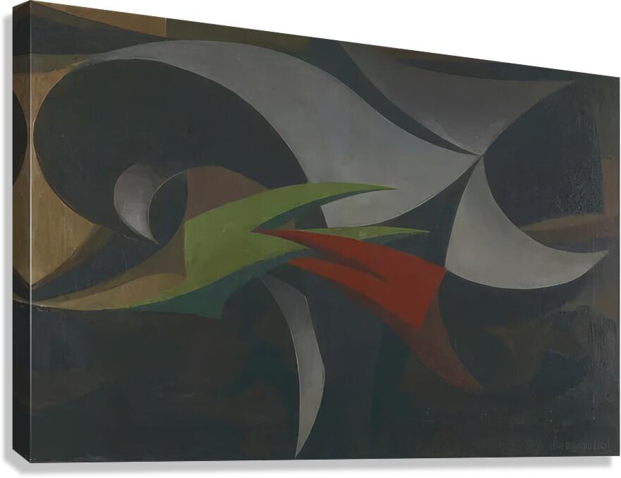 Artwork by Giacomo Balla  39 Canvas Print