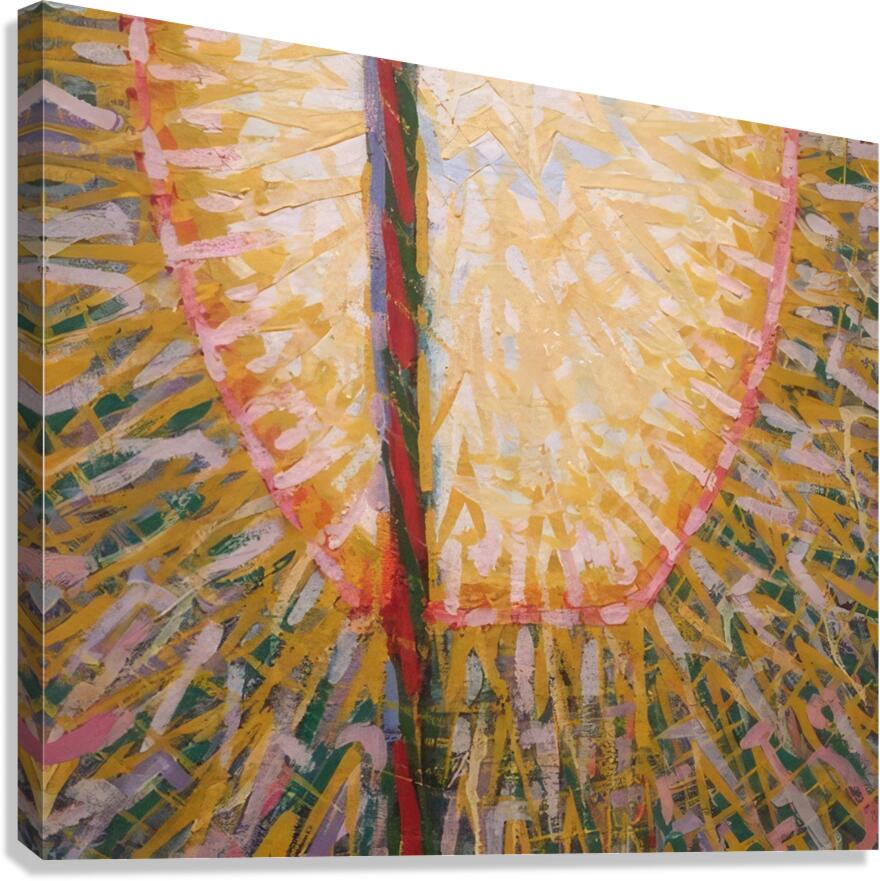 Artwork by Giacomo Balla  9 Canvas Print