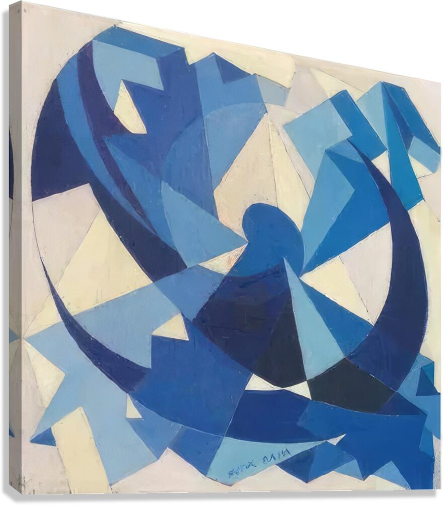 Artwork by Giacomo Balla  13 Canvas Print