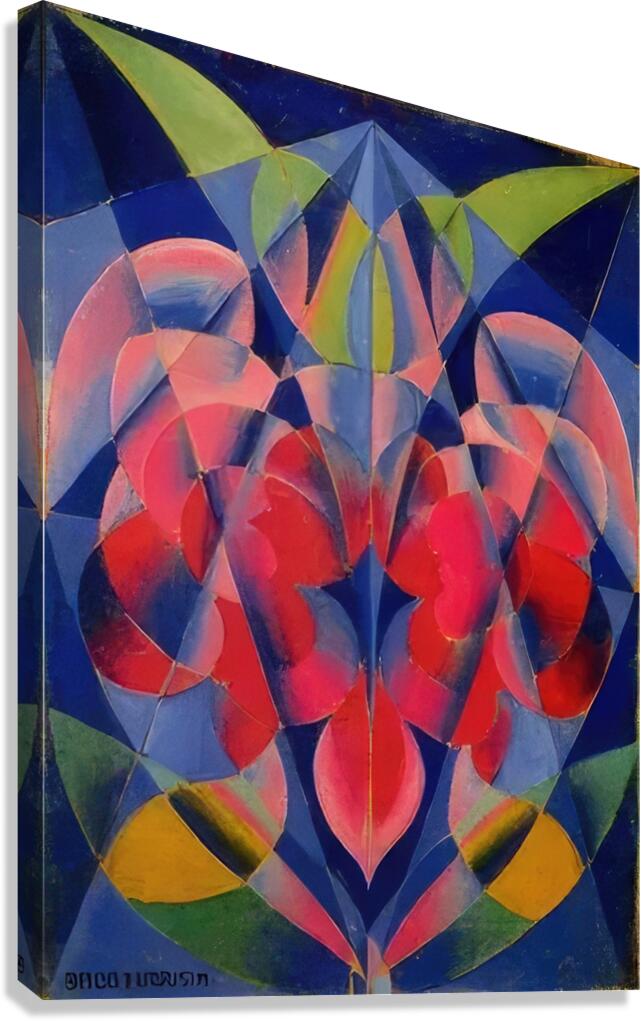 Artwork by Giacomo Balla  27 Canvas Print