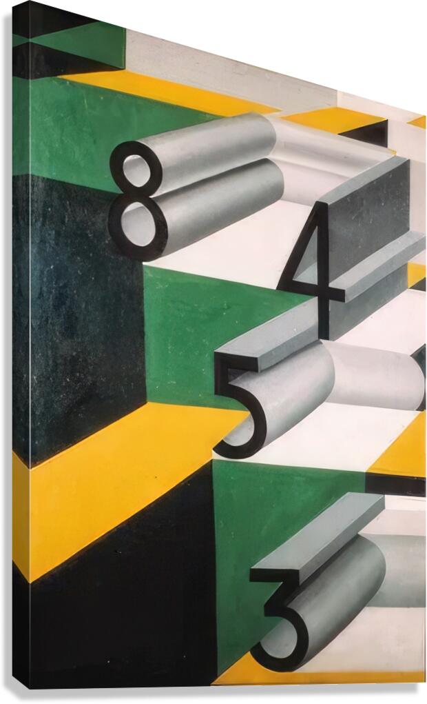 Artwork by Giacomo Balla  38 Canvas Print