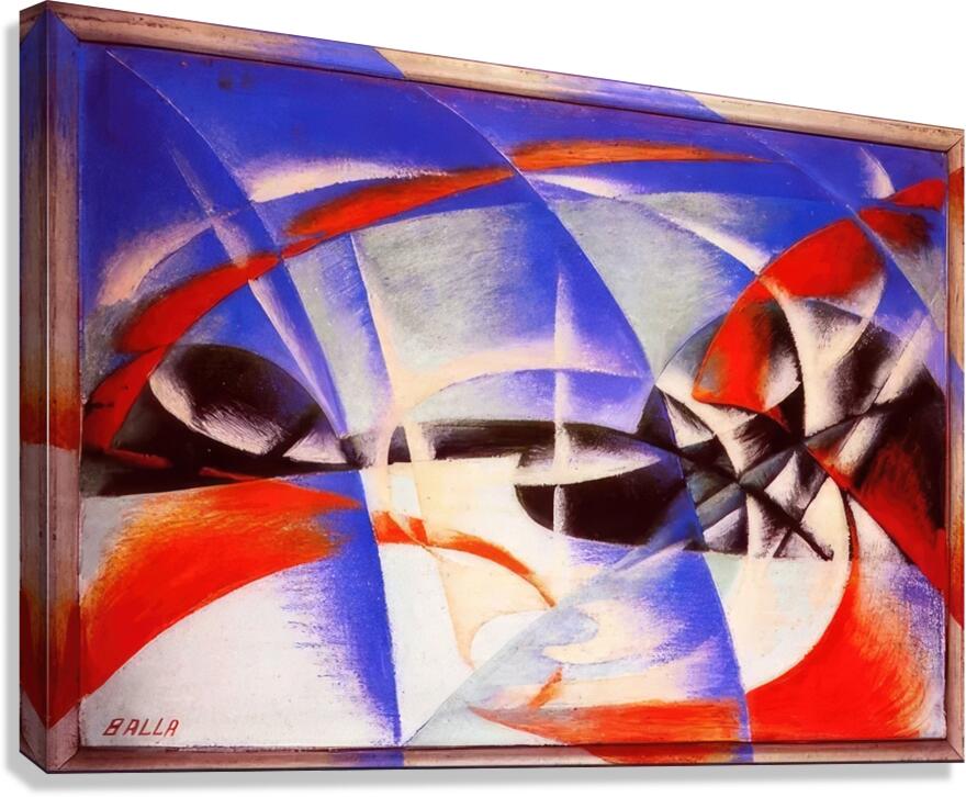 Artwork by Giacomo Balla  53 Canvas Print