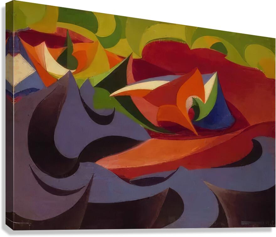 Artwork by Giacomo Balla  54 Canvas Print