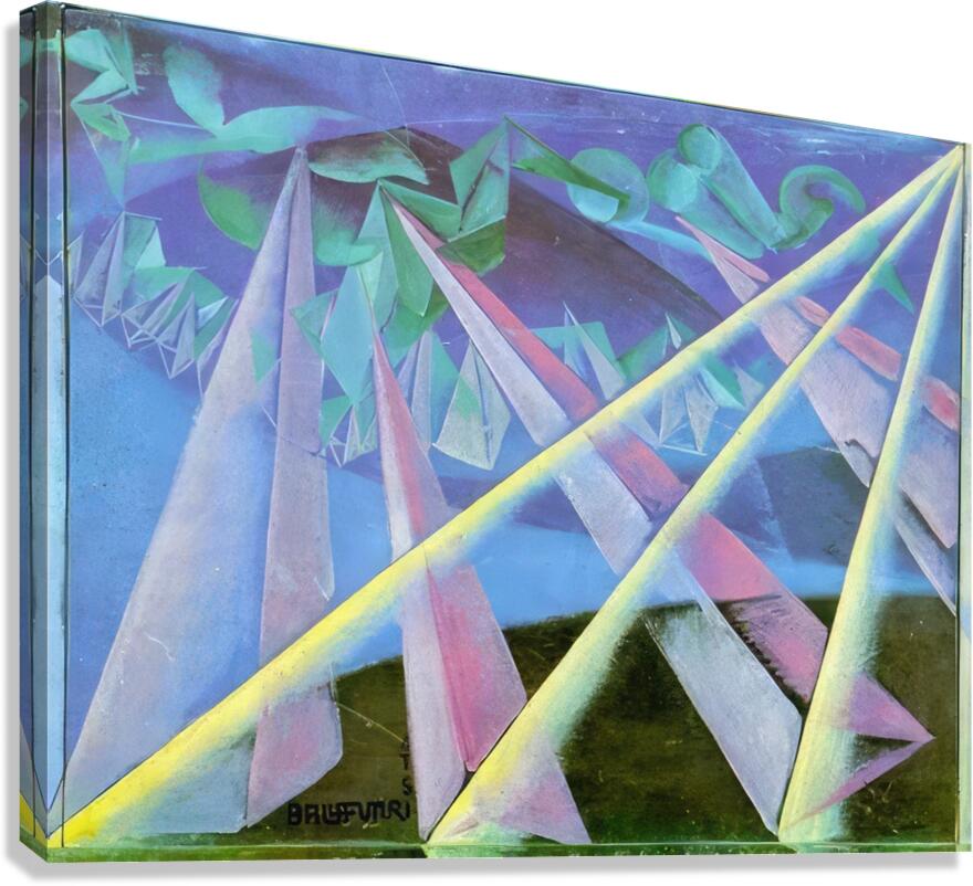 Artwork by Giacomo Balla  57 Canvas Print