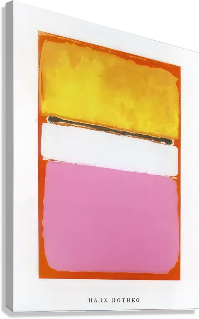 Art by Mark Rothko 10 Canvas Print