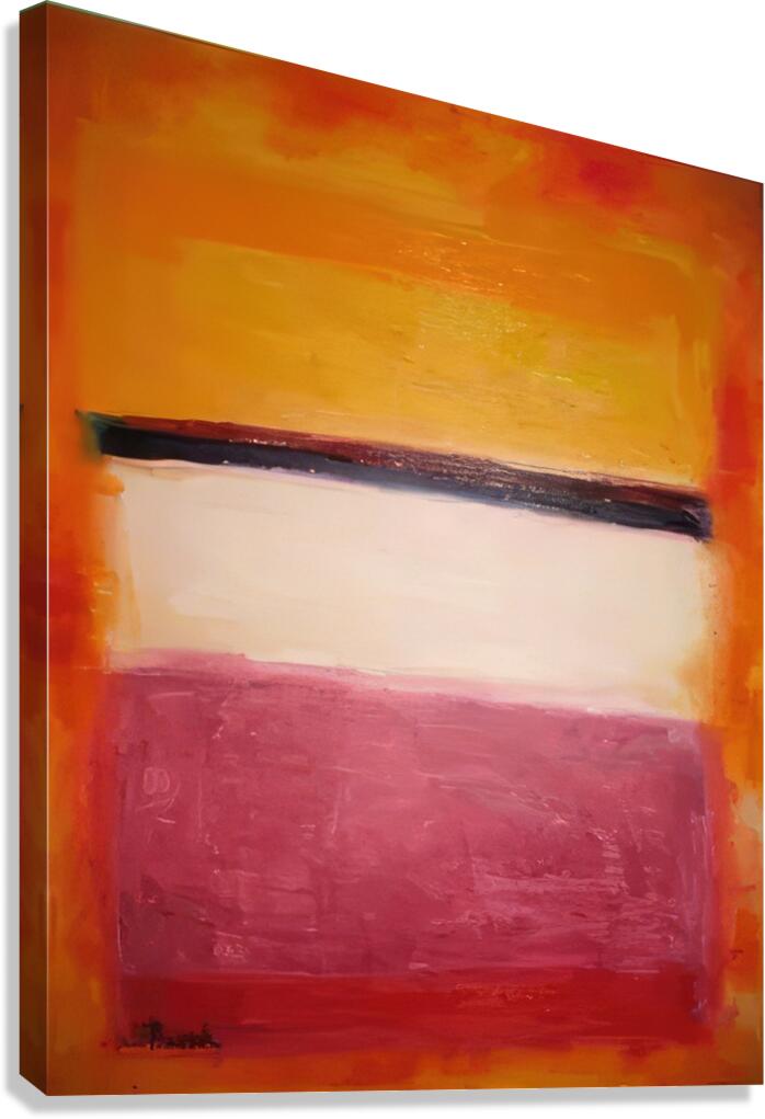 Art by Mark Rothko 12 Canvas Print