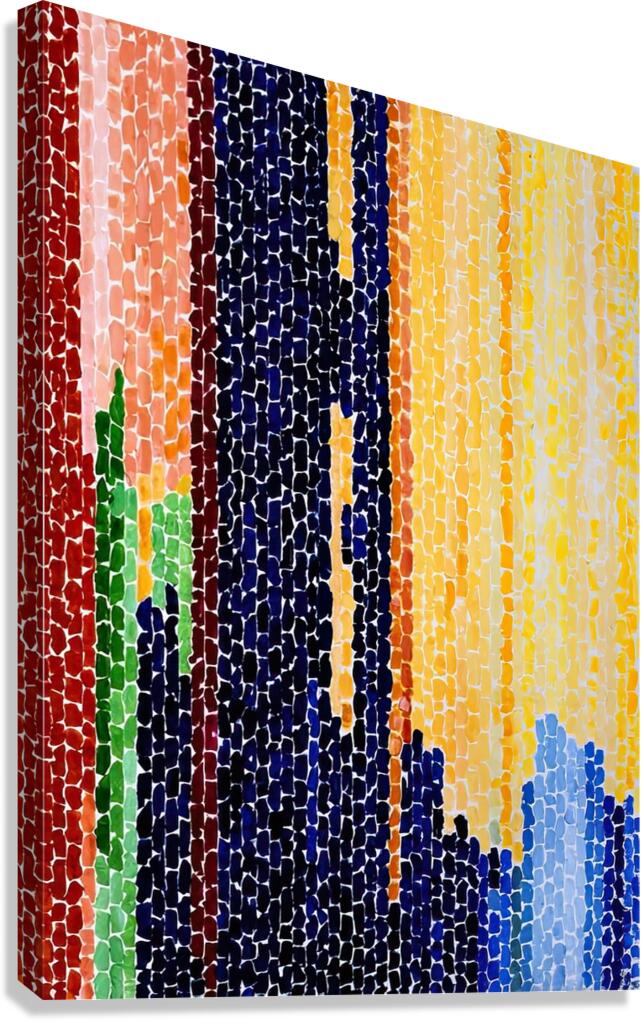 Alma Thomas 24 Canvas Print