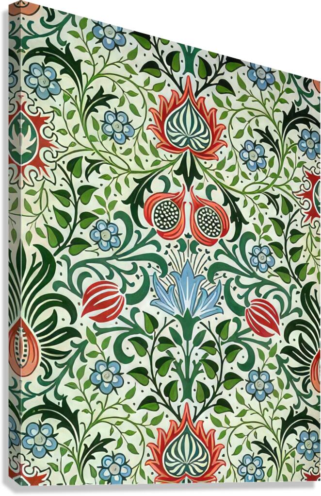 William Morris Artwork 4 Canvas Print