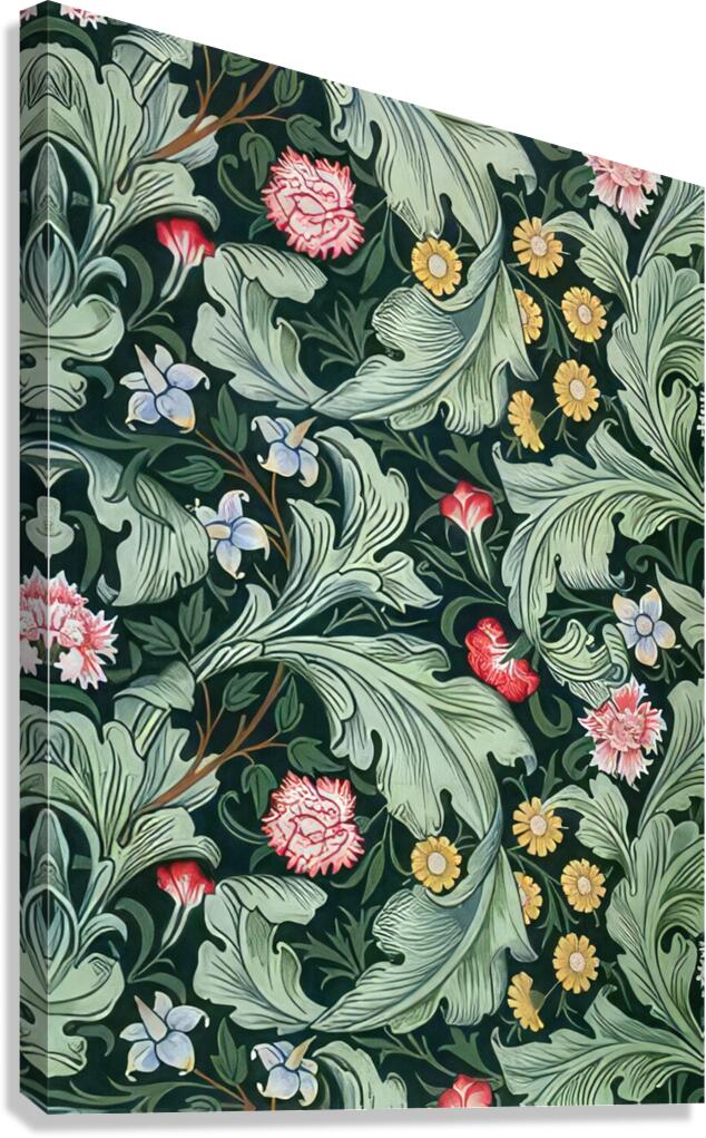 William Morris Artwork 9 Canvas Print