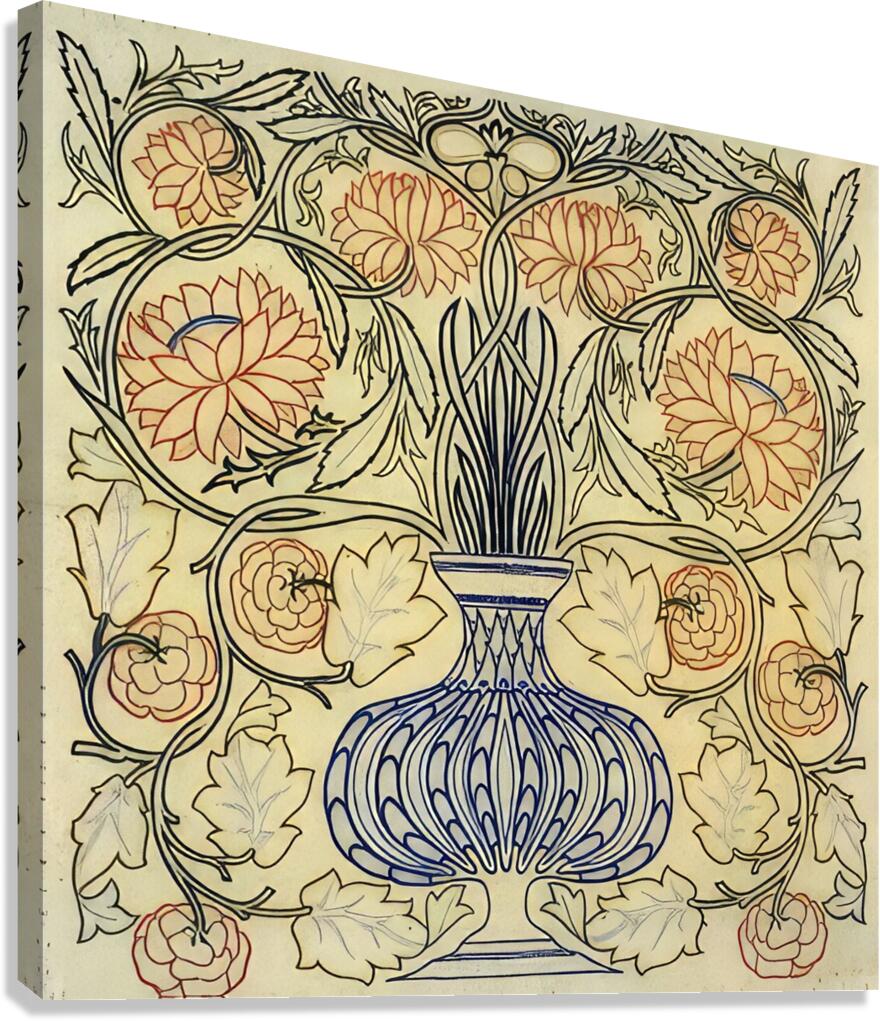 William Morris Artwork 23 Canvas Print
