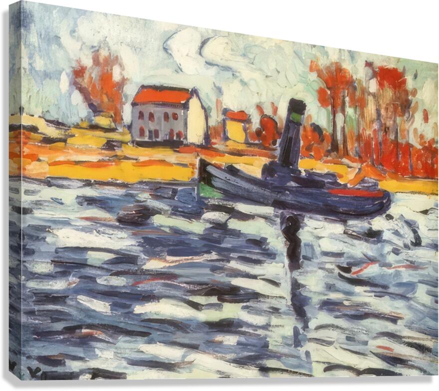 Maurice de Vlaminck 25 Canvas Print