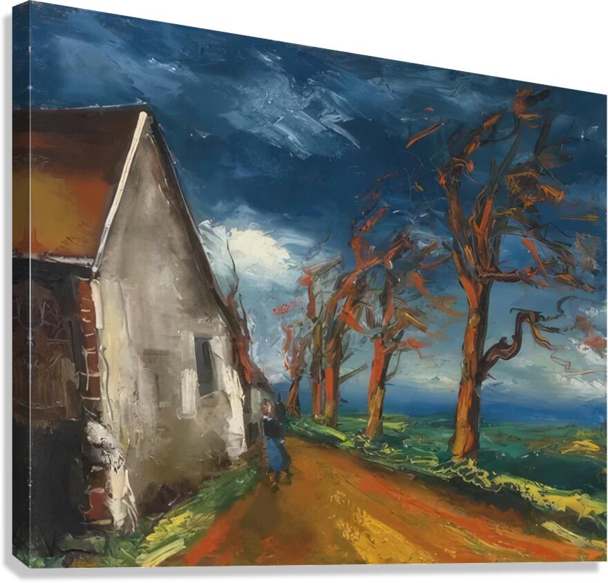Maurice de Vlaminck 35 Canvas Print