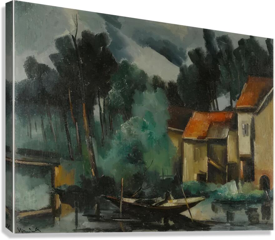 Maurice de Vlaminck 42 Canvas Print