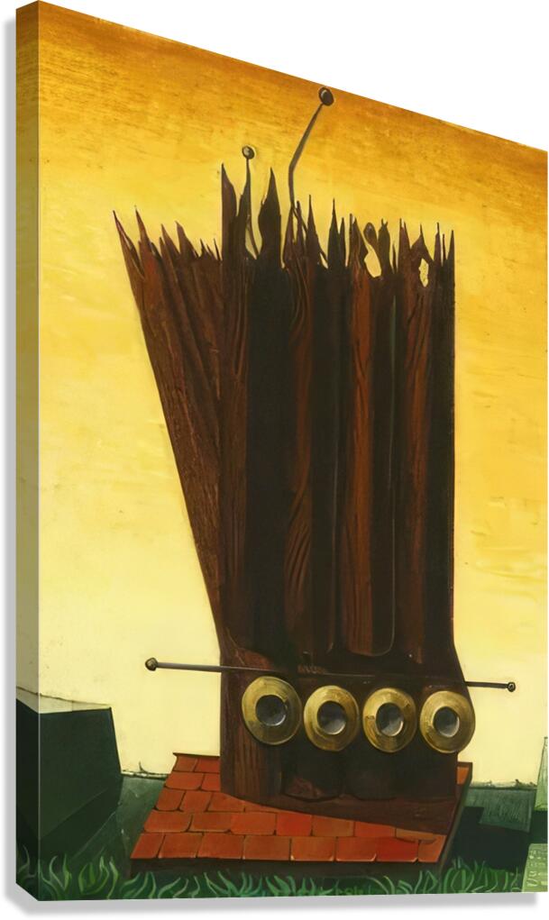 Max Ernst 4 Canvas Print