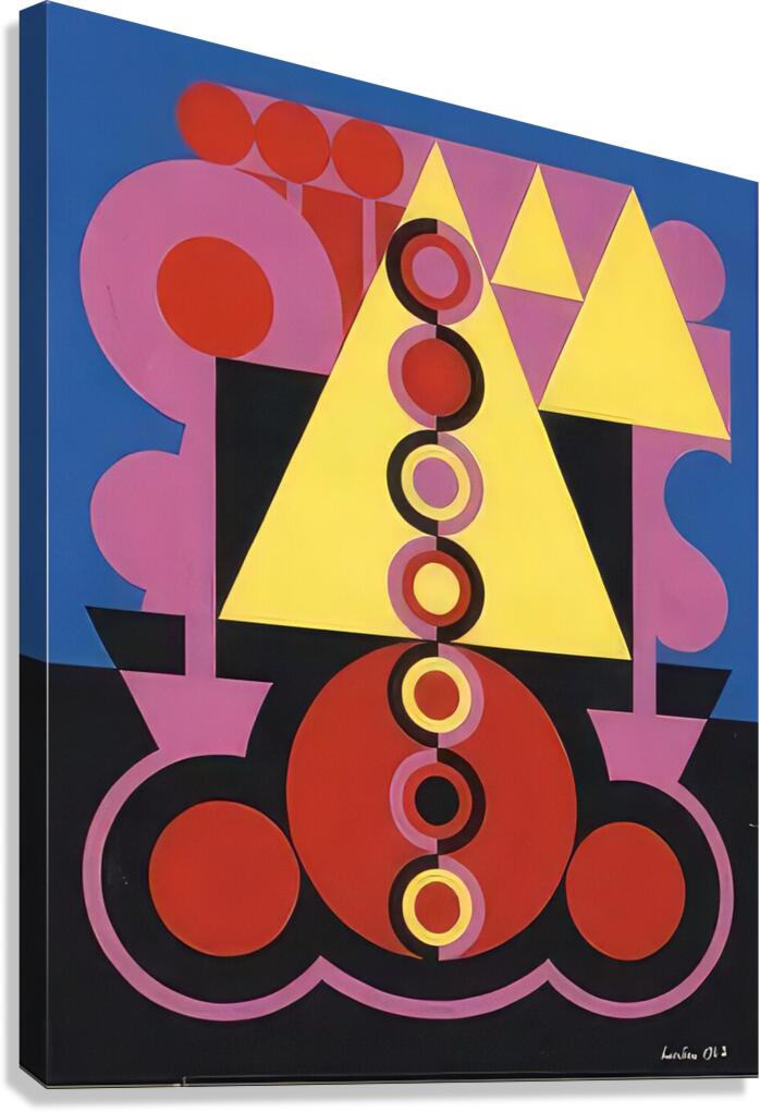 Auguste Herbin 47 Canvas Print