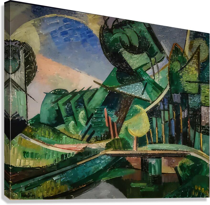 Auguste Herbin 6 Canvas Print