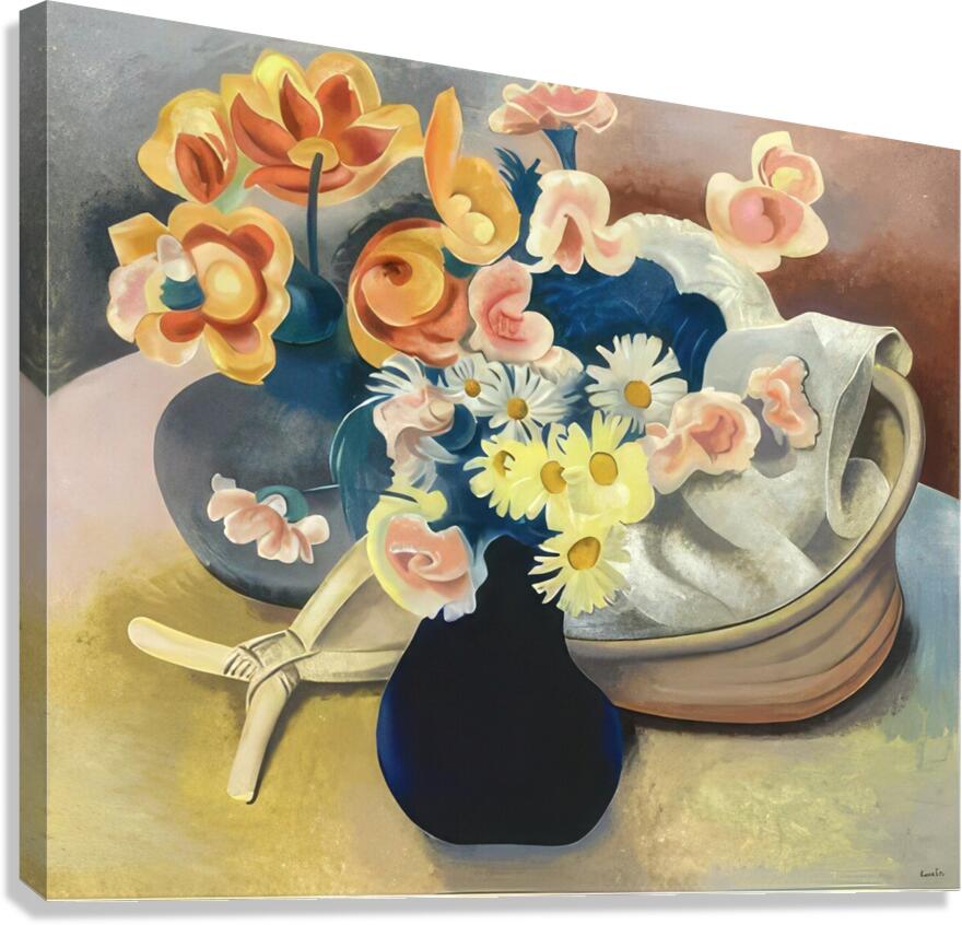 Auguste Herbin 9 Canvas Print