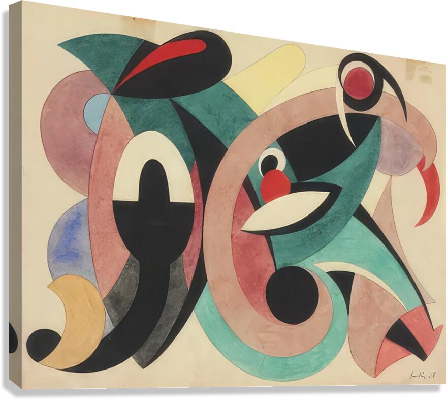 Auguste Herbin 28 Canvas Print