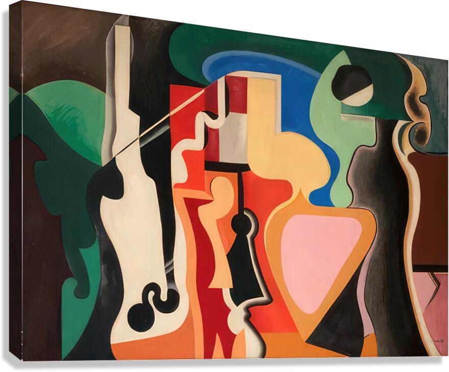 Auguste Herbin 45 Canvas Print