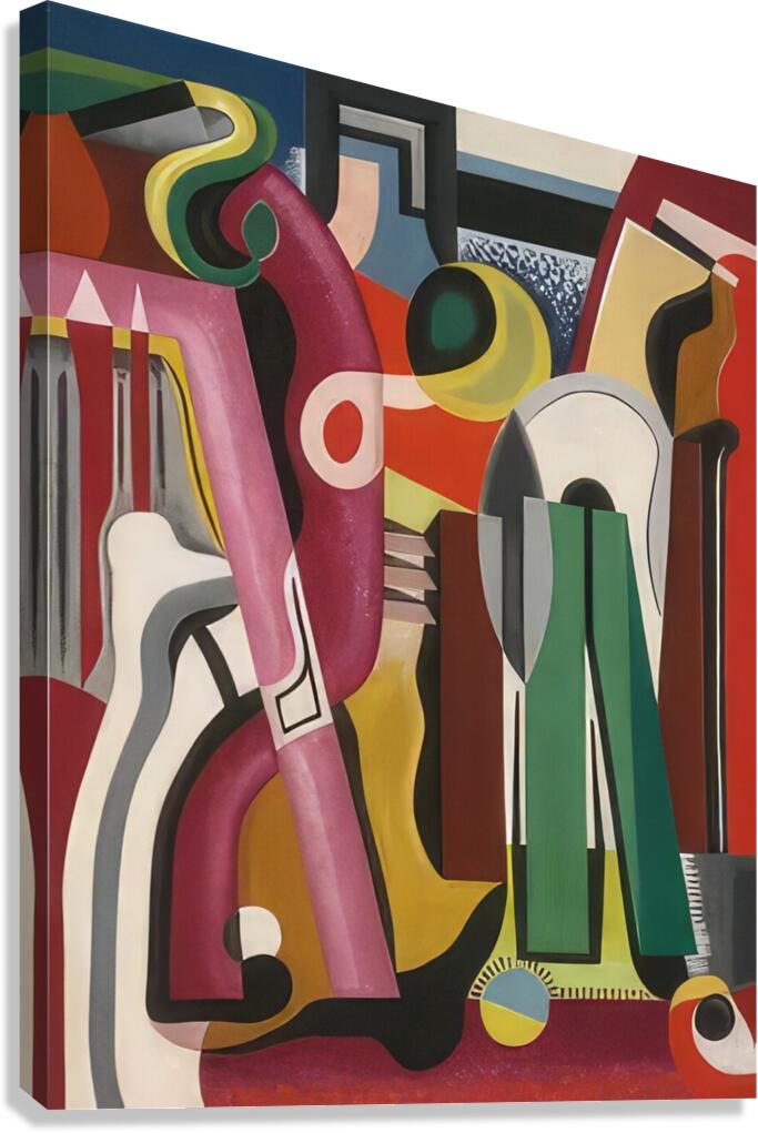 Auguste Herbin 48 Canvas Print