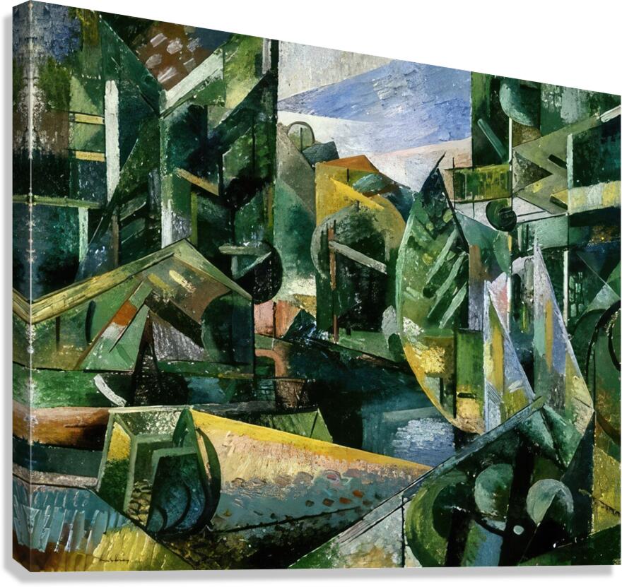 Auguste Herbin 52 Canvas Print